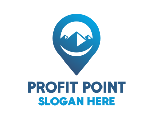 Blue Mountain Point logo design