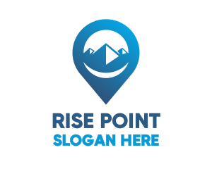 Blue Mountain Point logo design