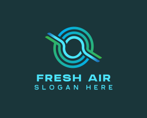 Industrial Airflow Ventilation logo design