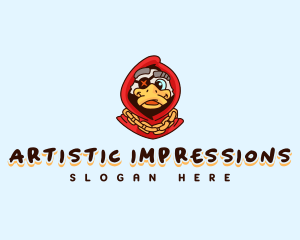 Cool Duck Rapper logo design