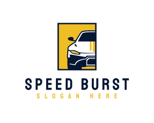 Racing Car Vehicle Logo