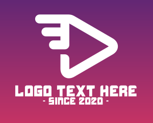 Forwarding - Quick Media Streaming logo design