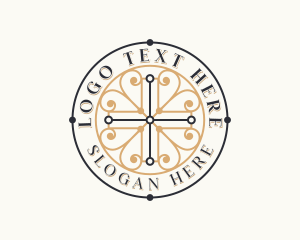 Chapel - Catholic Parish Chapel logo design