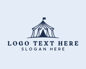 Circus - Entertainment Circus Booth logo design