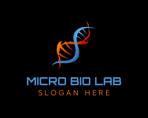 Abstract Laboratory DNA logo design