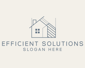 House Building Architect logo design