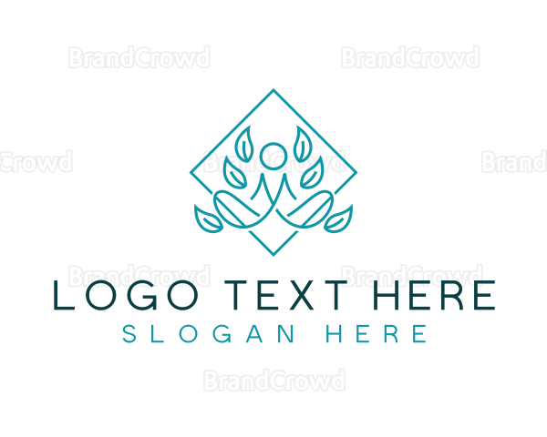 Healing Wellness Yoga Logo