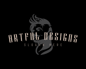 Gothic Art Tattoo logo design