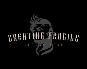 Gothic Art Tattoo logo design