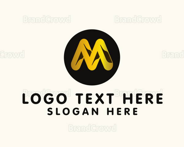 Luxury Metal Jewelry Logo