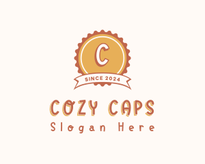 Cute Quirky Bottle Cap logo design