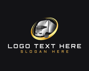 Driving - Delivery Truck Automotive logo design