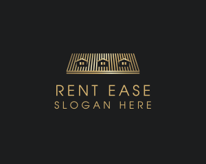 Rental - Residential Rental Roof logo design