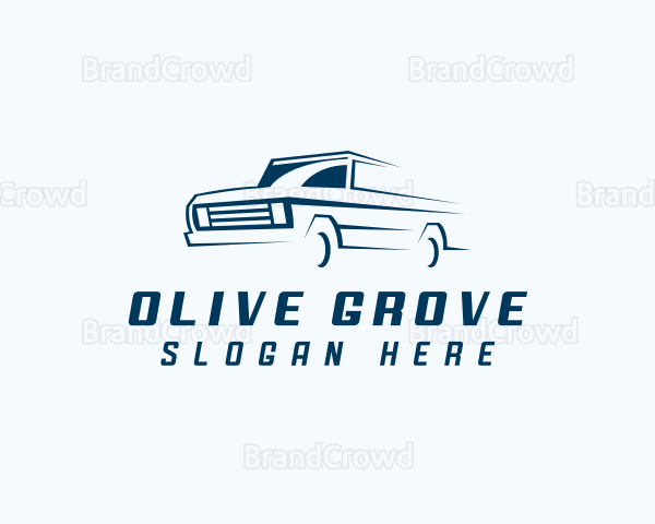 Car Pickup Automotive Logo