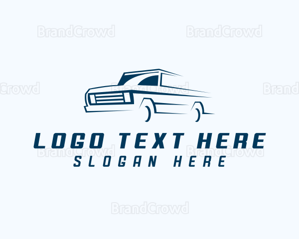 Car Pickup Automotive Logo