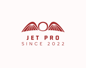 Jet - Aviation Jet Pilot Wing logo design