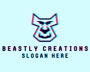 Gaming Dog Beast logo design