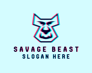 Gaming Dog Beast logo design