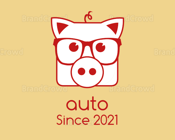 Hipster Pig Steakhouse Logo