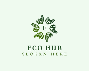 Botanical Eco Garden logo design