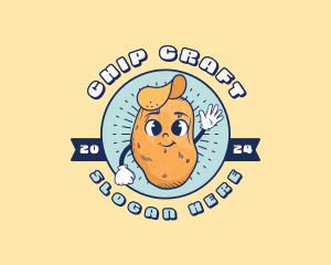 Cute Potato Mascot logo design