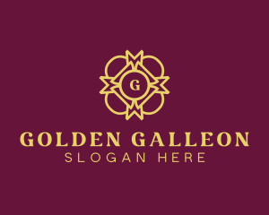 Golden Interior Ornament logo design