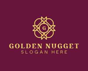 Golden Interior Ornament logo design