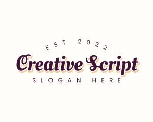 Lettering - Generic Retro Calligraphy logo design