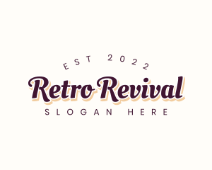 Retro - Generic Retro Calligraphy logo design