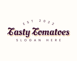 Generic Retro Calligraphy logo design