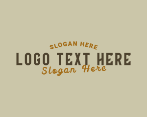 Retro Business Brand Logo