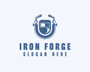 Industrial Welding Mechanic logo design