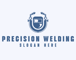 Welding - Industrial Welding Mechanic logo design