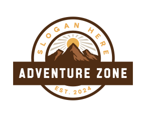 Outdoor Peak Adventure logo design