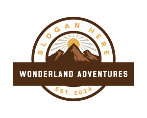 Outdoor Peak Adventure logo design