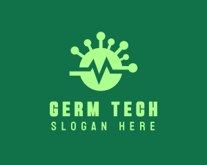 Germ - Germ Bacteria Lifeline logo design