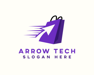 Online Shopping Delivery logo design