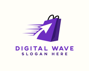 Online - Online Shopping Delivery logo design