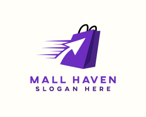 Online Shopping Delivery logo design