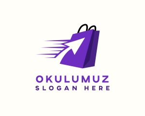 Fast - Online Shopping Delivery logo design