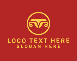 Digital - Generic Business Letter V Symbol logo design