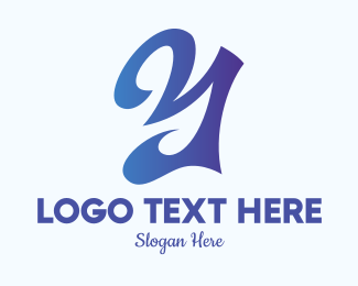 Gradient Letter Y Logo