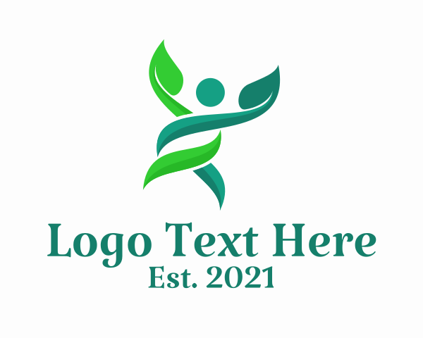 Sustainable - Organic Holistic Wellness logo design