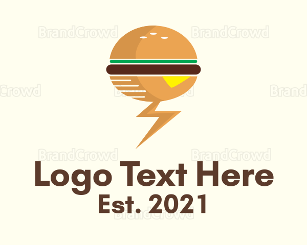 Burger Fast Food Logo