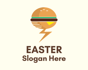 Burger Fast Food  Logo