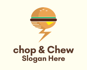 Burger Fast Food  Logo