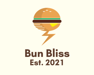Buns - Burger Fast Food logo design
