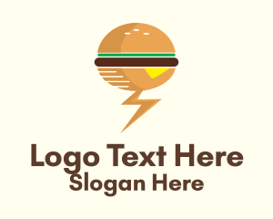 Burger Fast Food  Logo