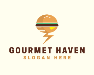 Burger Fast Food  logo design