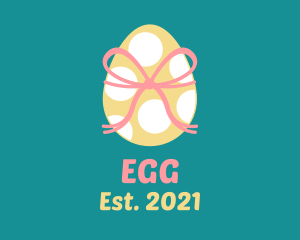 Spotted Egg Present logo design